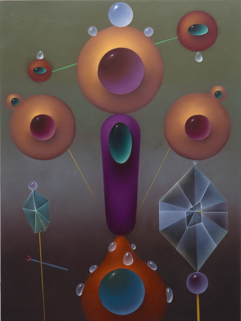 Alessandro Keegan A Lost Time, 2019 Oil on panel 24 × 18 in 61 × 45.7 cm Courtesy of Mother Gallery, Beacon