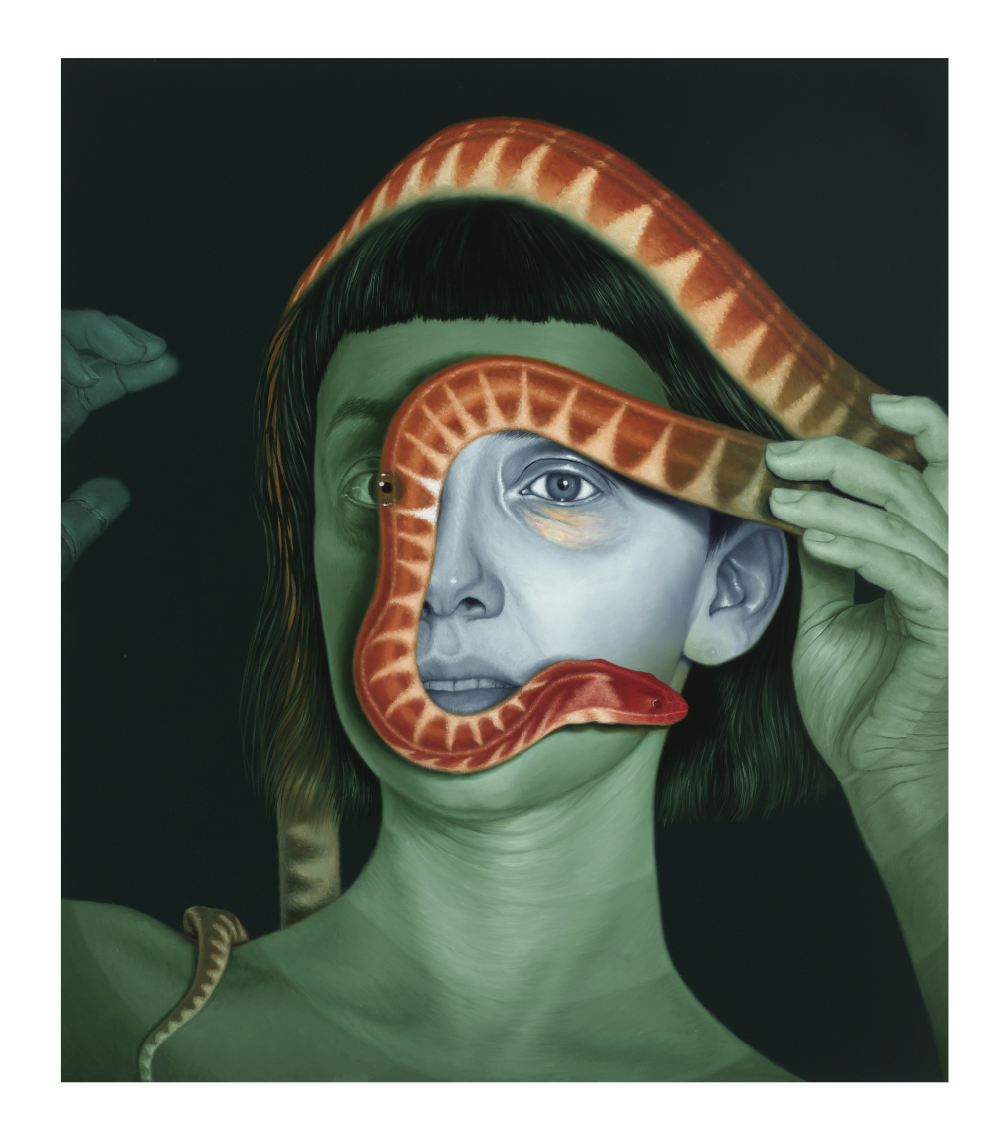 Jenny Morgan Surface, 2019 Oil on canvas 32 × 25 × 2 in 81.3 × 63.5 × 5.1 cm Courtesy of Mother Gallery, Beacon