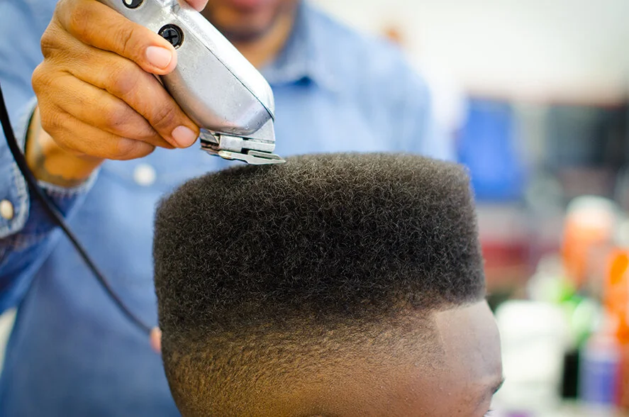 Hidemi Takagi, Nine #1 from ‘The Barbershops ‘ (2015) Digital C Print, 24 x 36 in. Edition of 5. Courtesy of KODA and the artist.