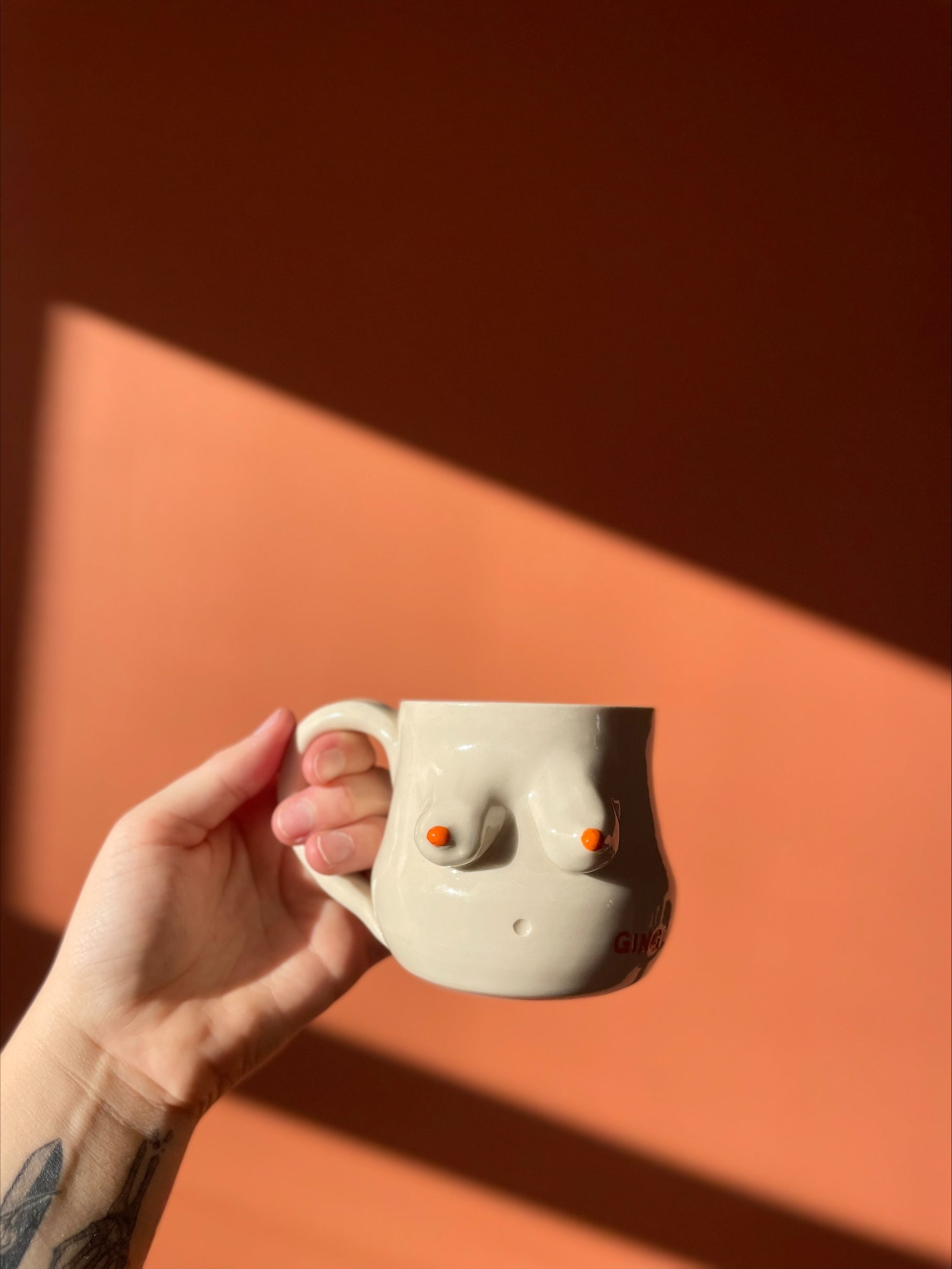 Ginger's Boob Mug