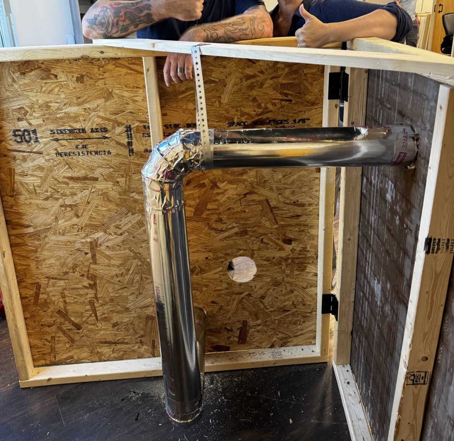 DRYER VENT REROUTING