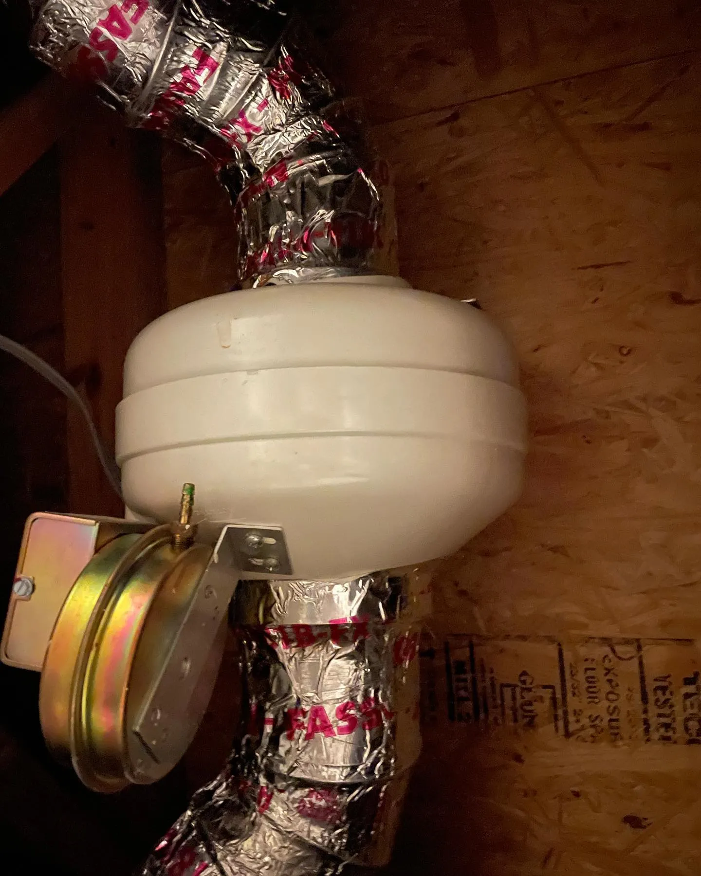 BOOSTER FAN INSTALLATION