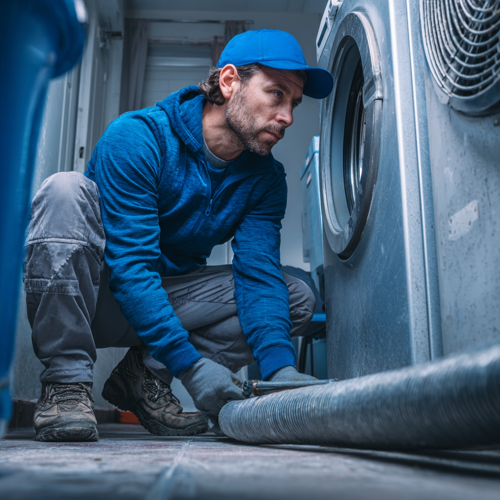 GAS DRYER EXHAUST SAFETY CHECK