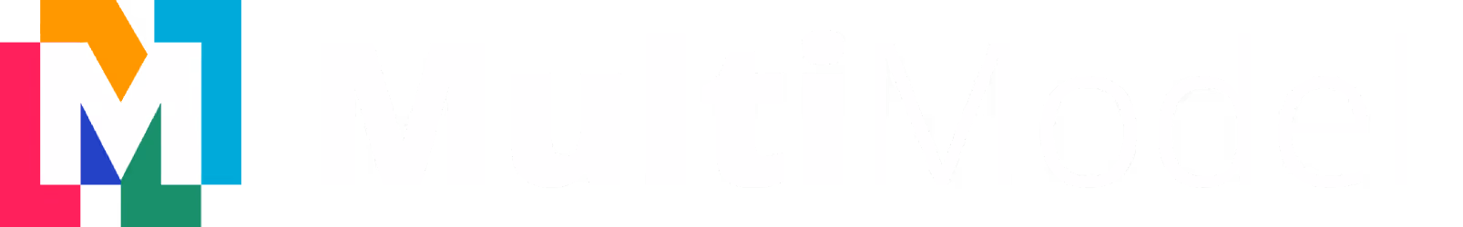 MultiModel Logo Two Tone White Text