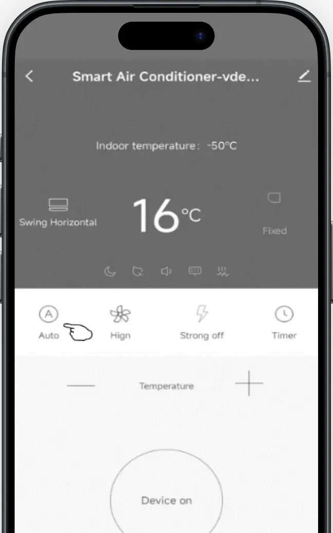 Mobilna aplikacija za podešavanje tajmera i pametnih režima rada klime