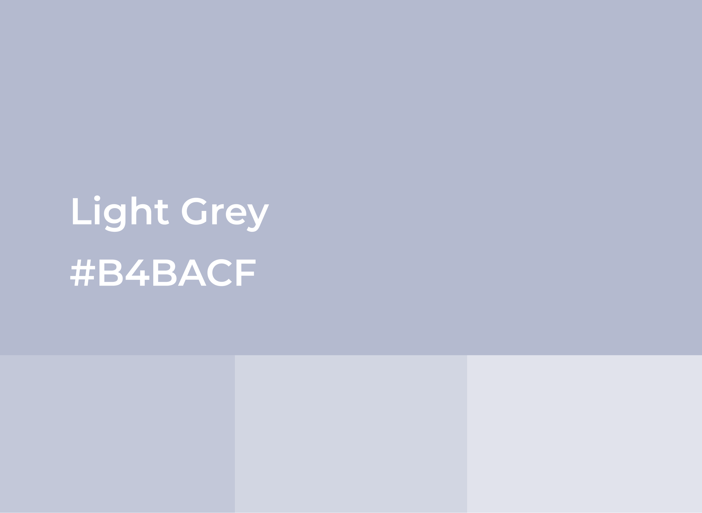 Light grey dashboard colour token