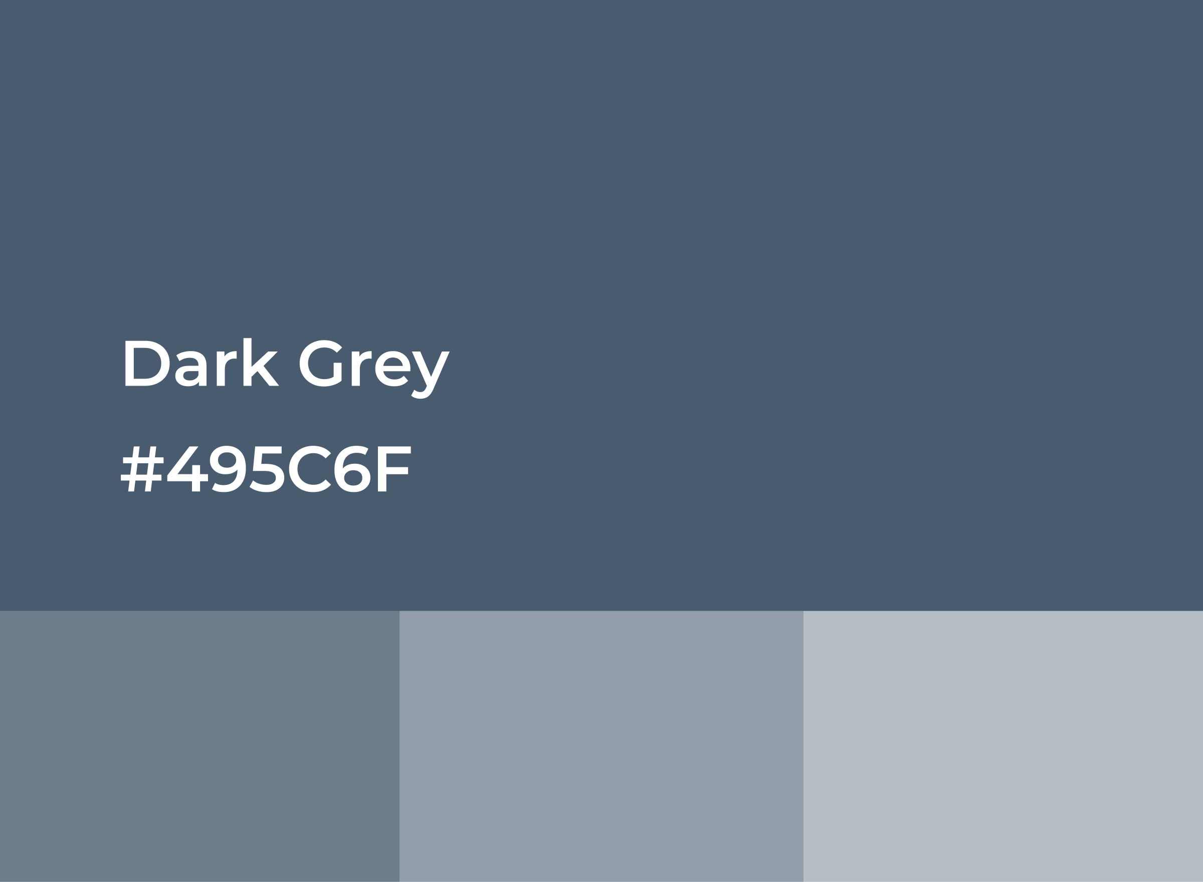 Dark grey dashboard colour token