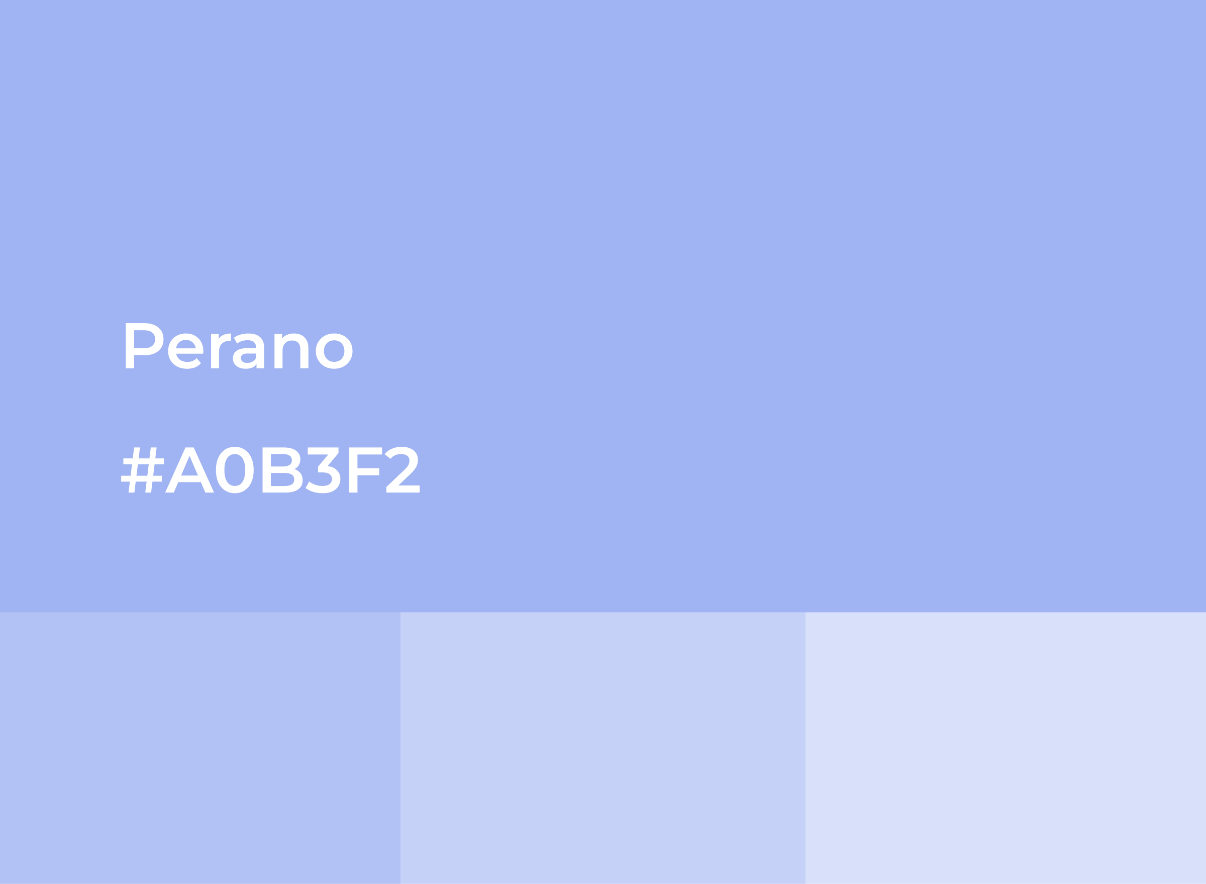 Perano blue dashboard colour token