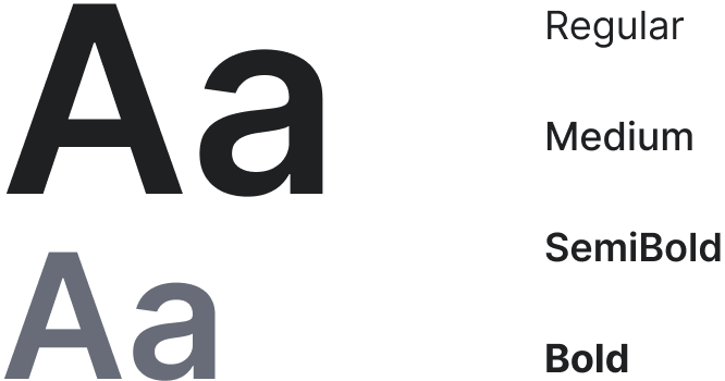 SkipQ typography scale