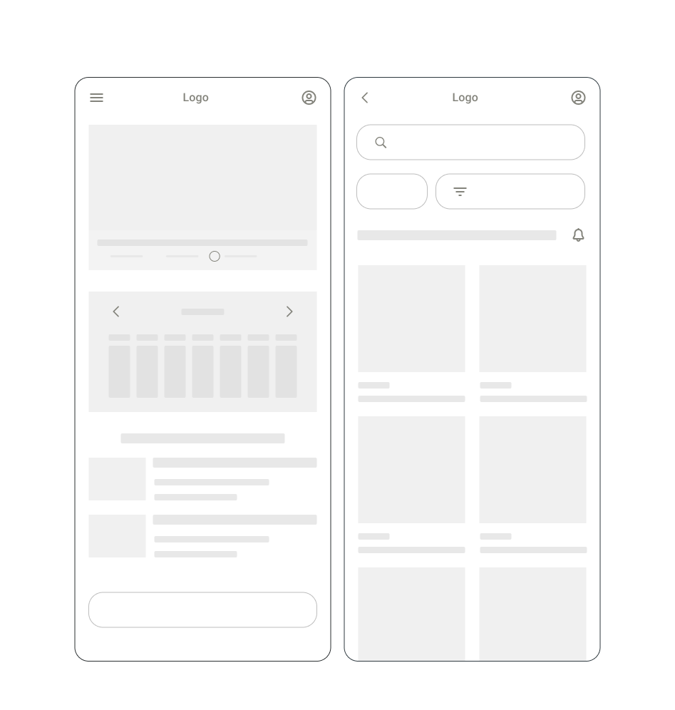 Smile Labs wireframes 1