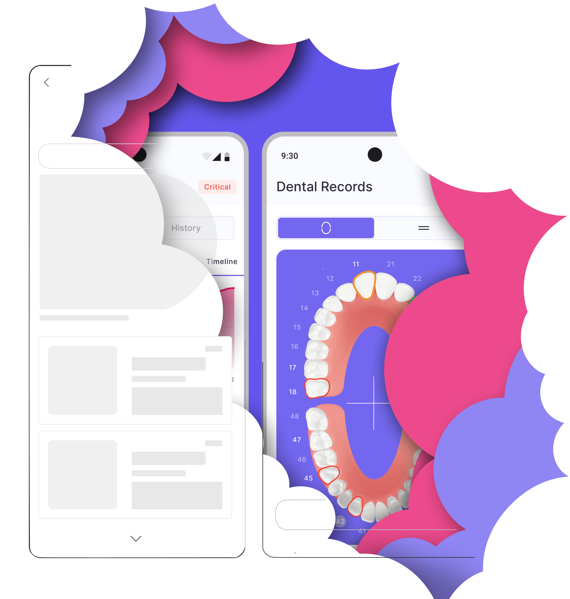 Smile Labs wireframes 2