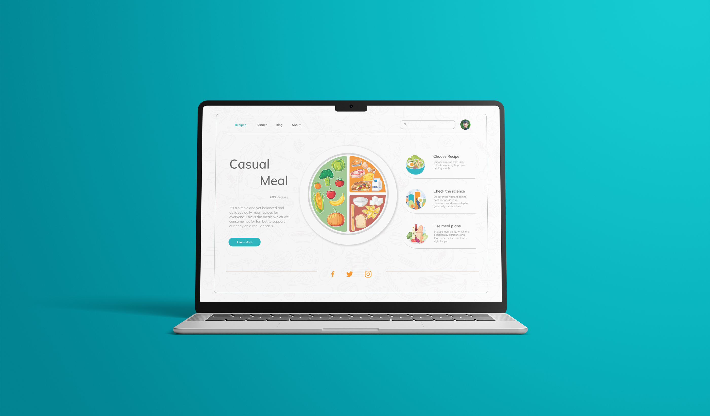 Casual Meal banner