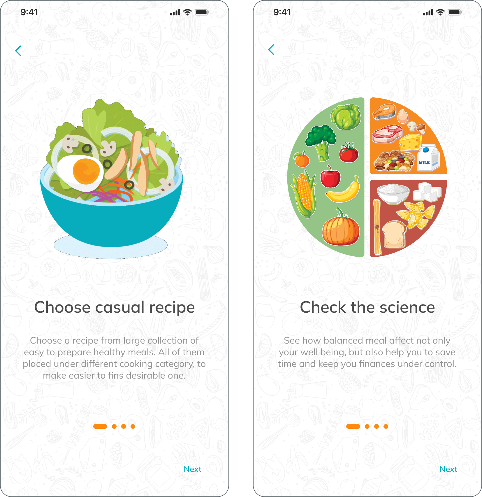 Casual Meal prototype gallery 1
