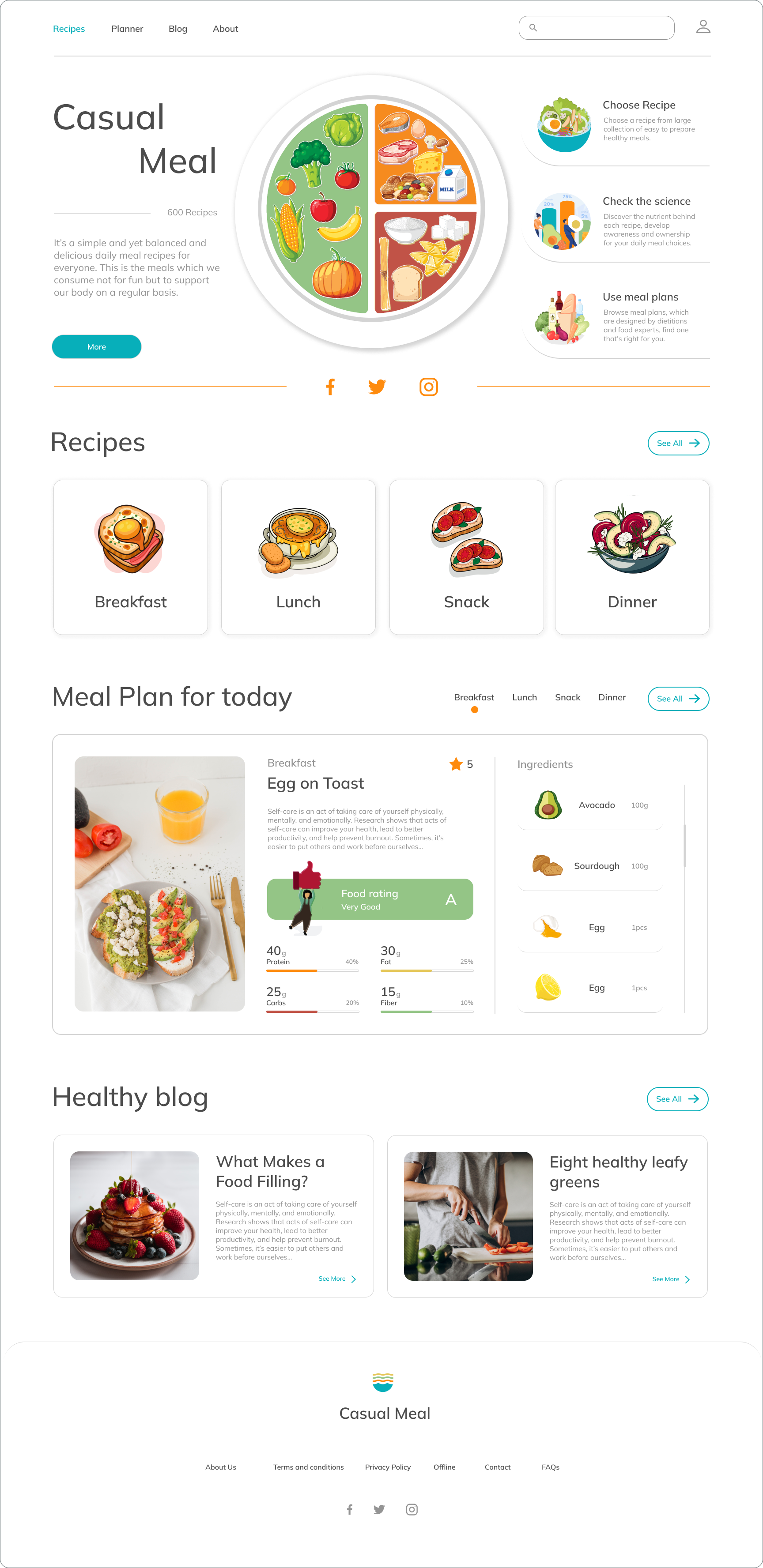 Casual Meal prototype gallery 7