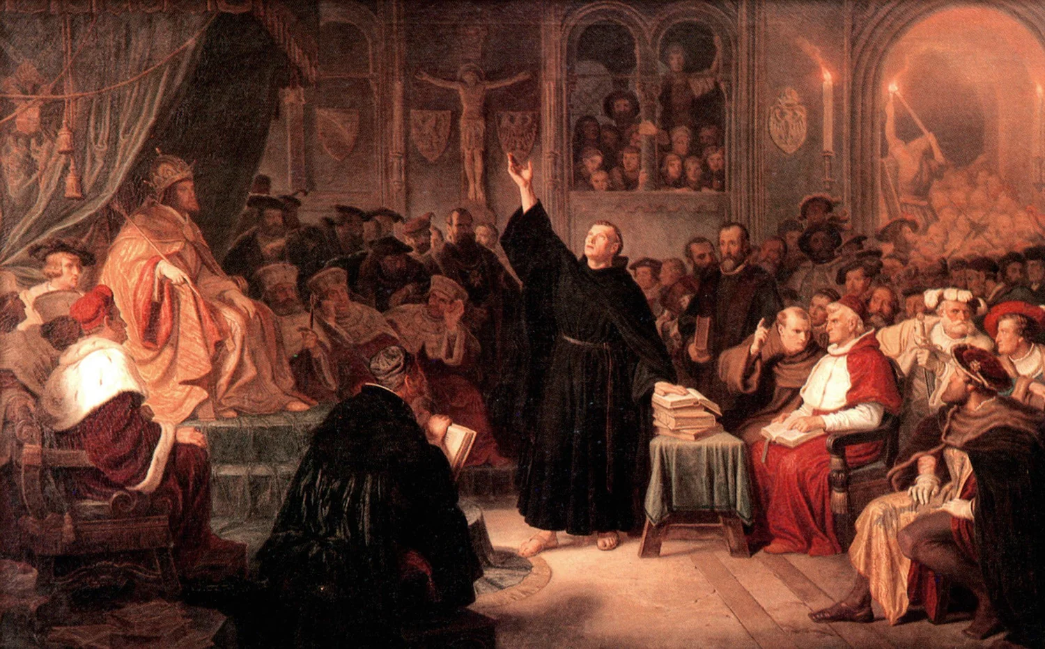 The Protestant reformation - a religious movement that challenged the authority of Catholicism & led to the creation of Protestant churches