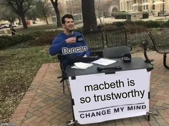 Macbeth meme, Macbeth tutoring