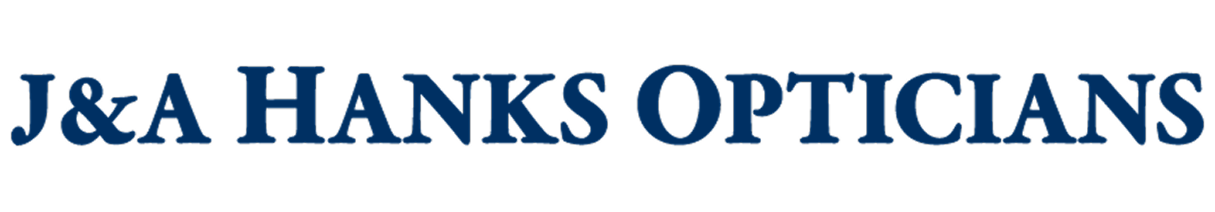 J&A Hanks Opticians Company Logo