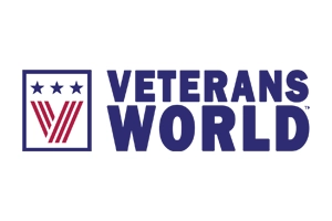 Veterans World logo.