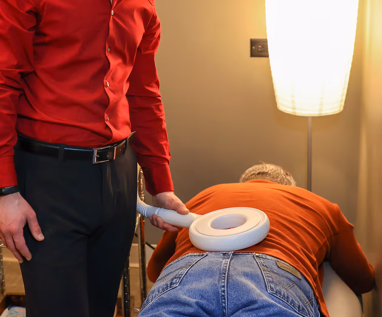 Patient intake form for new and returning visitors at Thrive Wellness Center