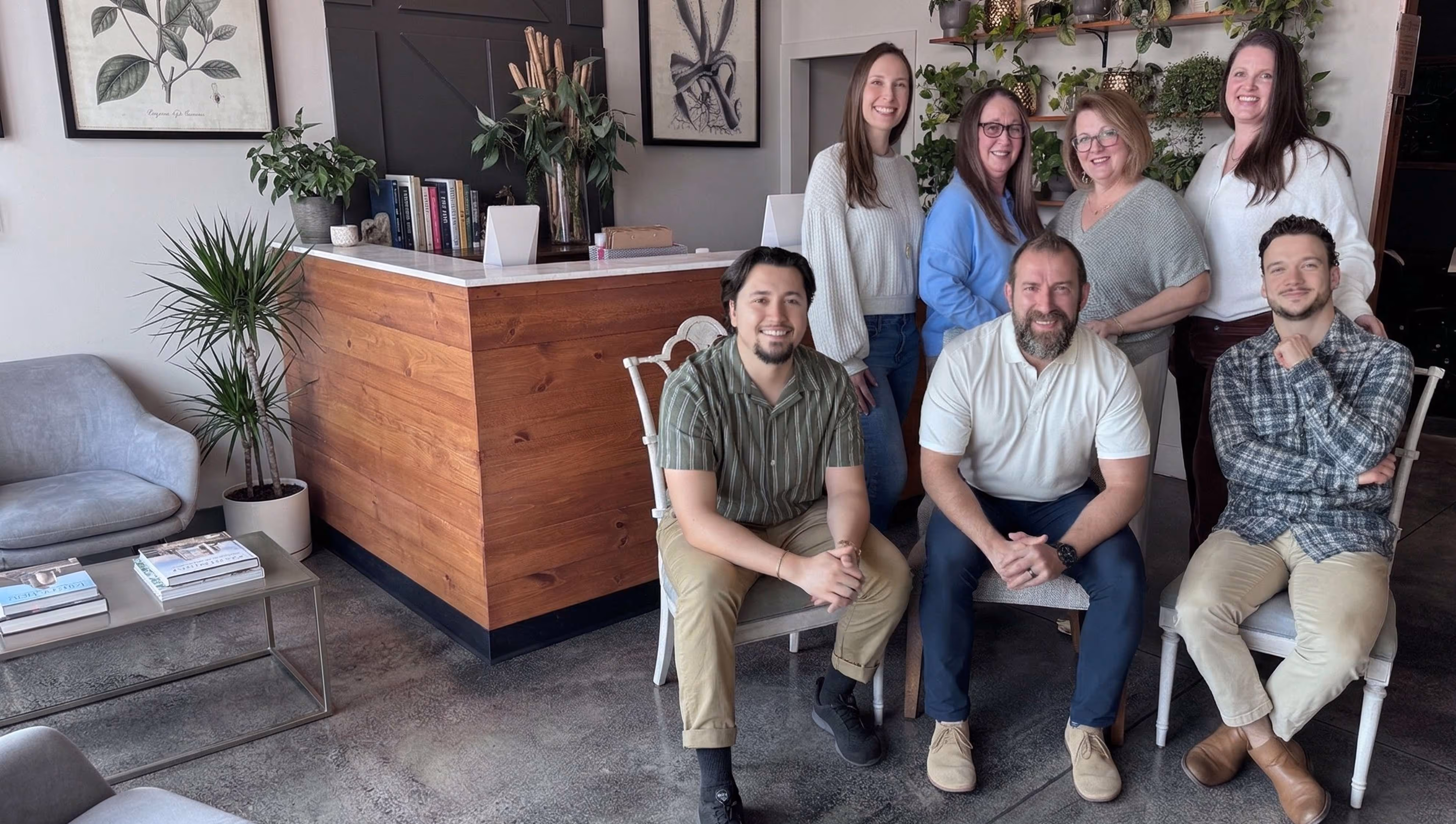 Thrive Wellness Center about section mobile background