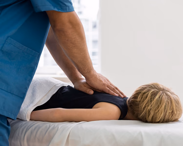 Active child benefiting from pediatric chiropractic care for posture, balance, and sports wellness