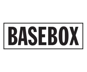 Basebox logo with the word 'BASEBOX' in bold uppercase letters inside a rectangular border.