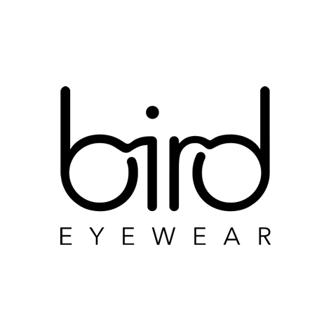 Bird Eyewear brand name in black text with a simple wing-shaped icon to the left.