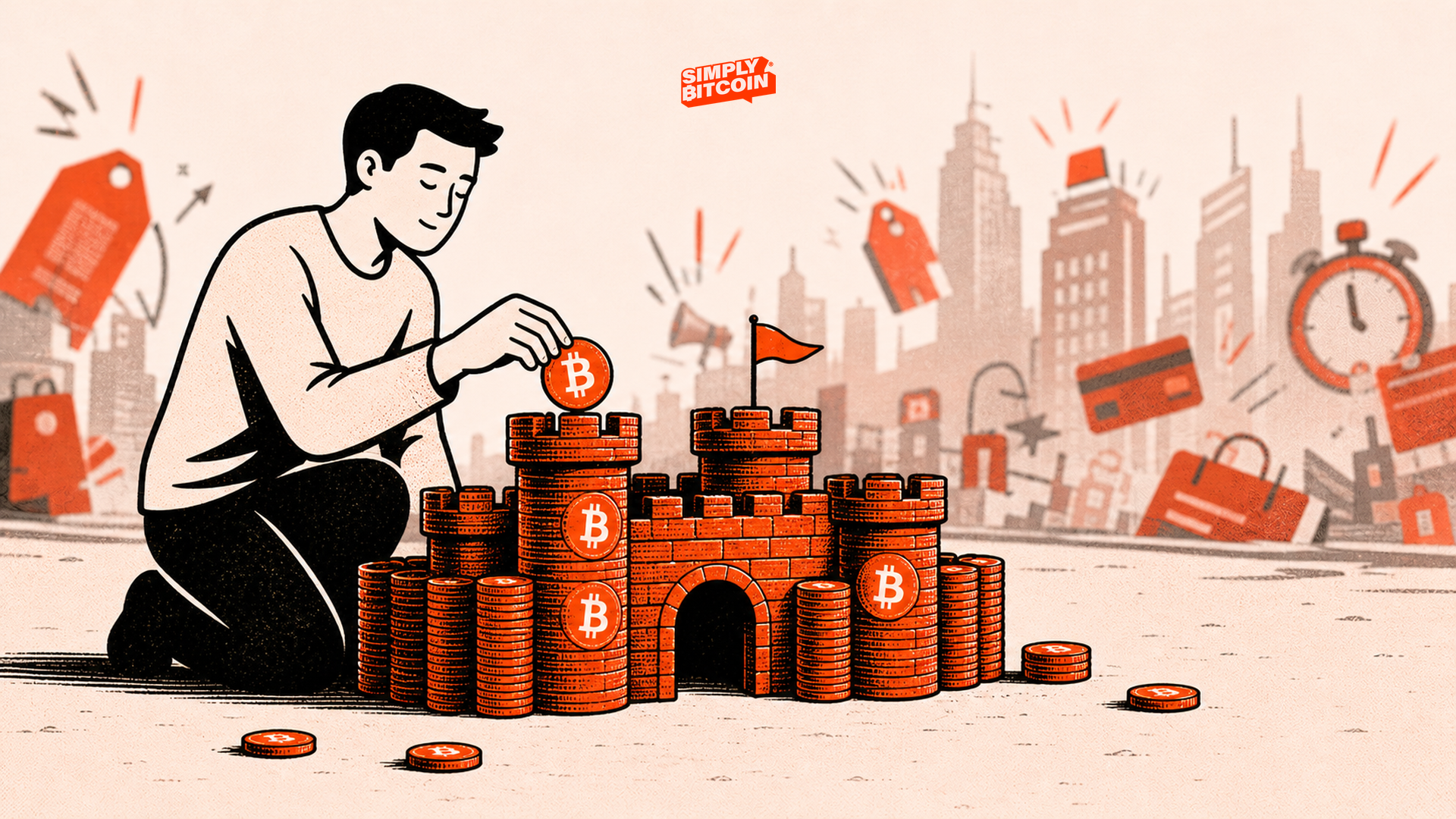 A calm saver builds a fortress from stacked sats