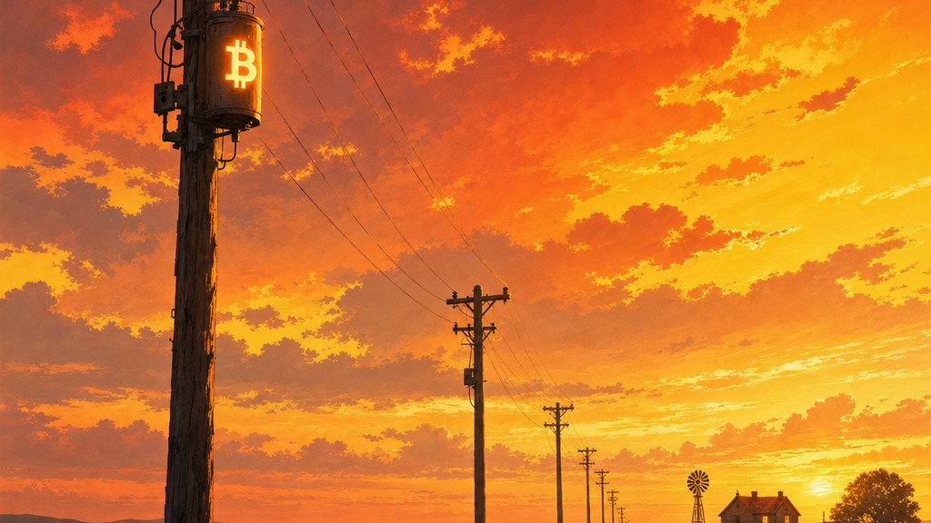 The Grid Took Seventy Years. Bitcoin Inherited The Wires.