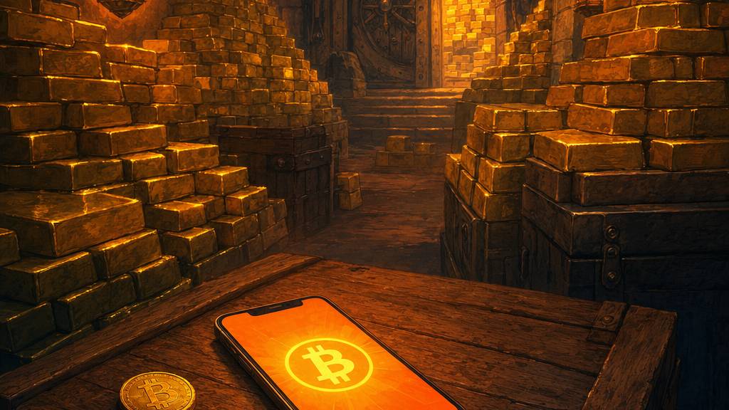Proving You Own Gold Takes Years. Bitcoin Proves Itself In Seconds.