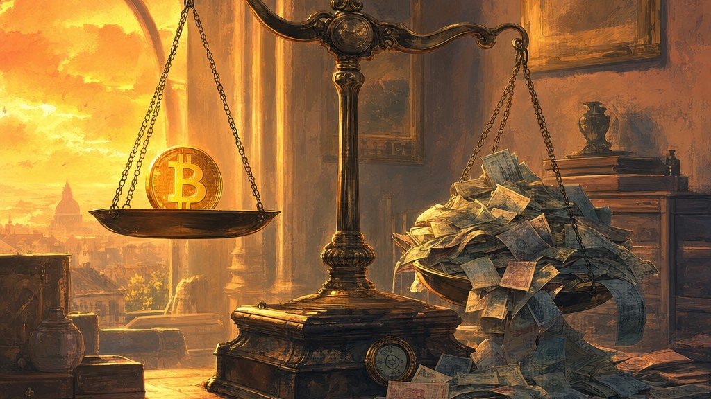 Your Bitcoin Isn't Small. The Denominator Stopped Growing.