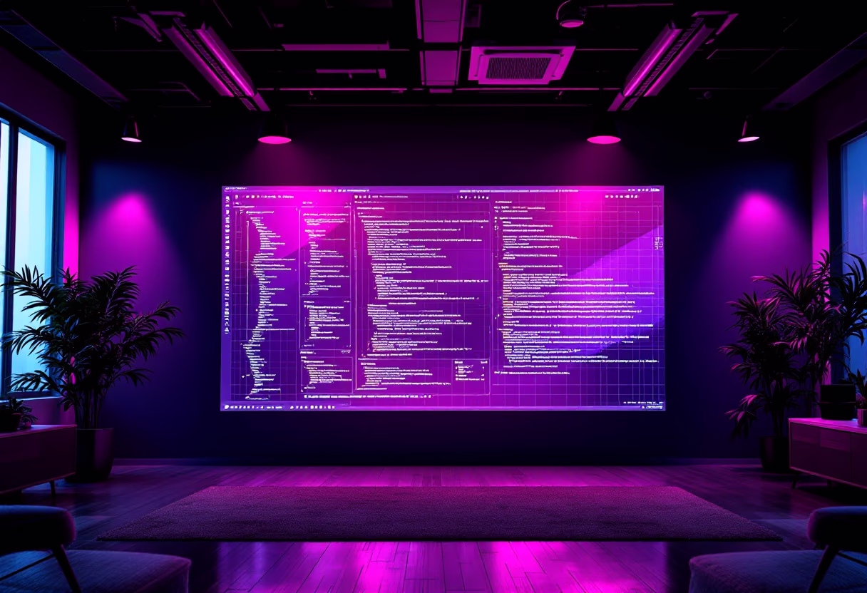 [digital project] image of programming and coding screenshots (for a game development company)