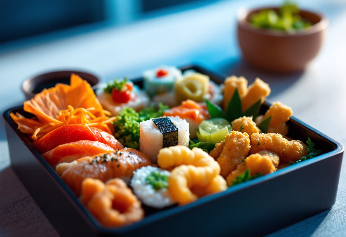 image of signature dishes for a japanese restaurant