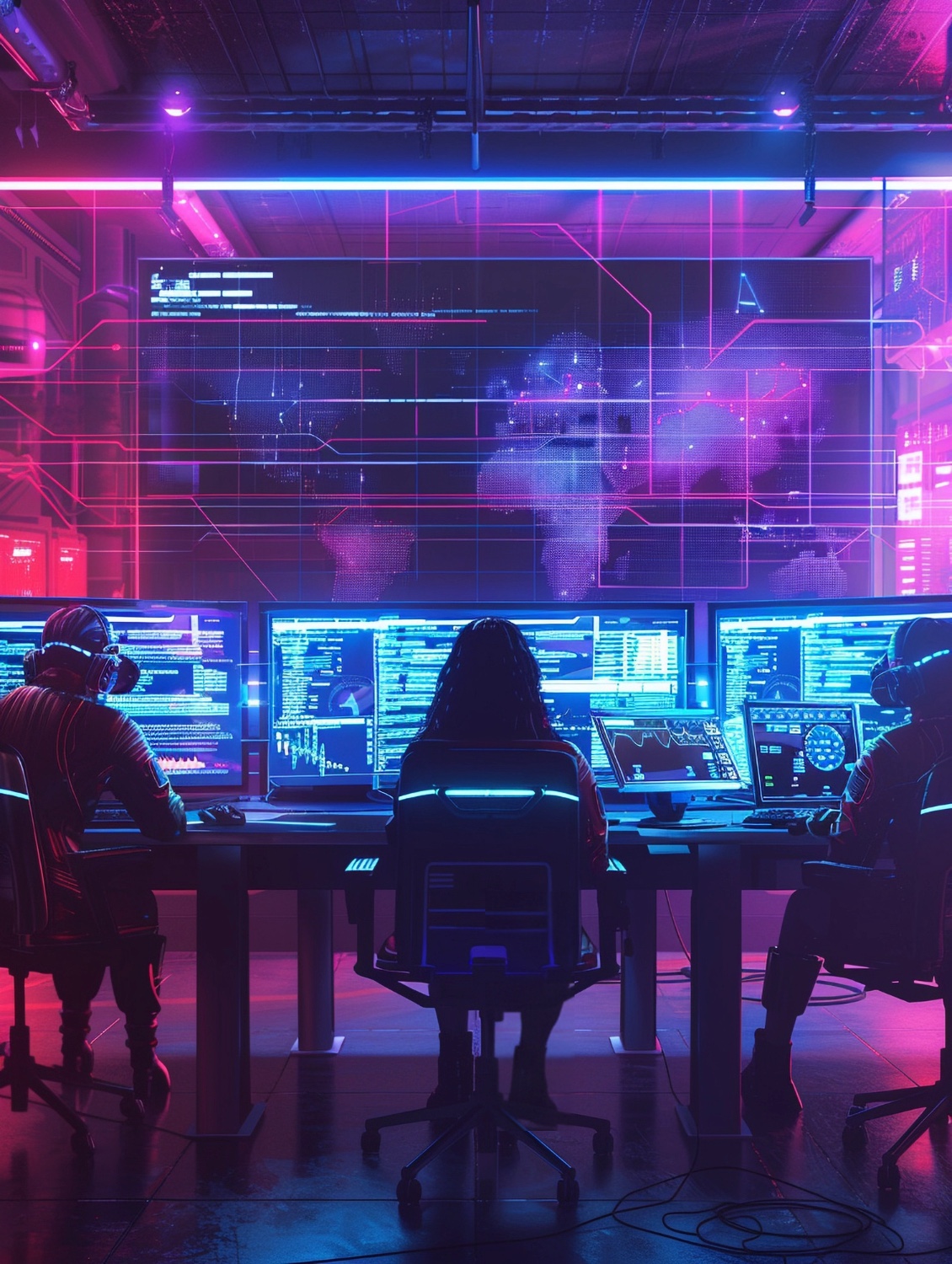 image of busy office environment (for a hr tech) [background image]