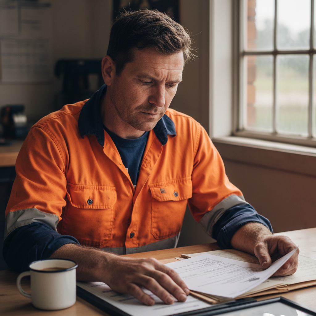 Experienced tradie reviewing RPL documentation