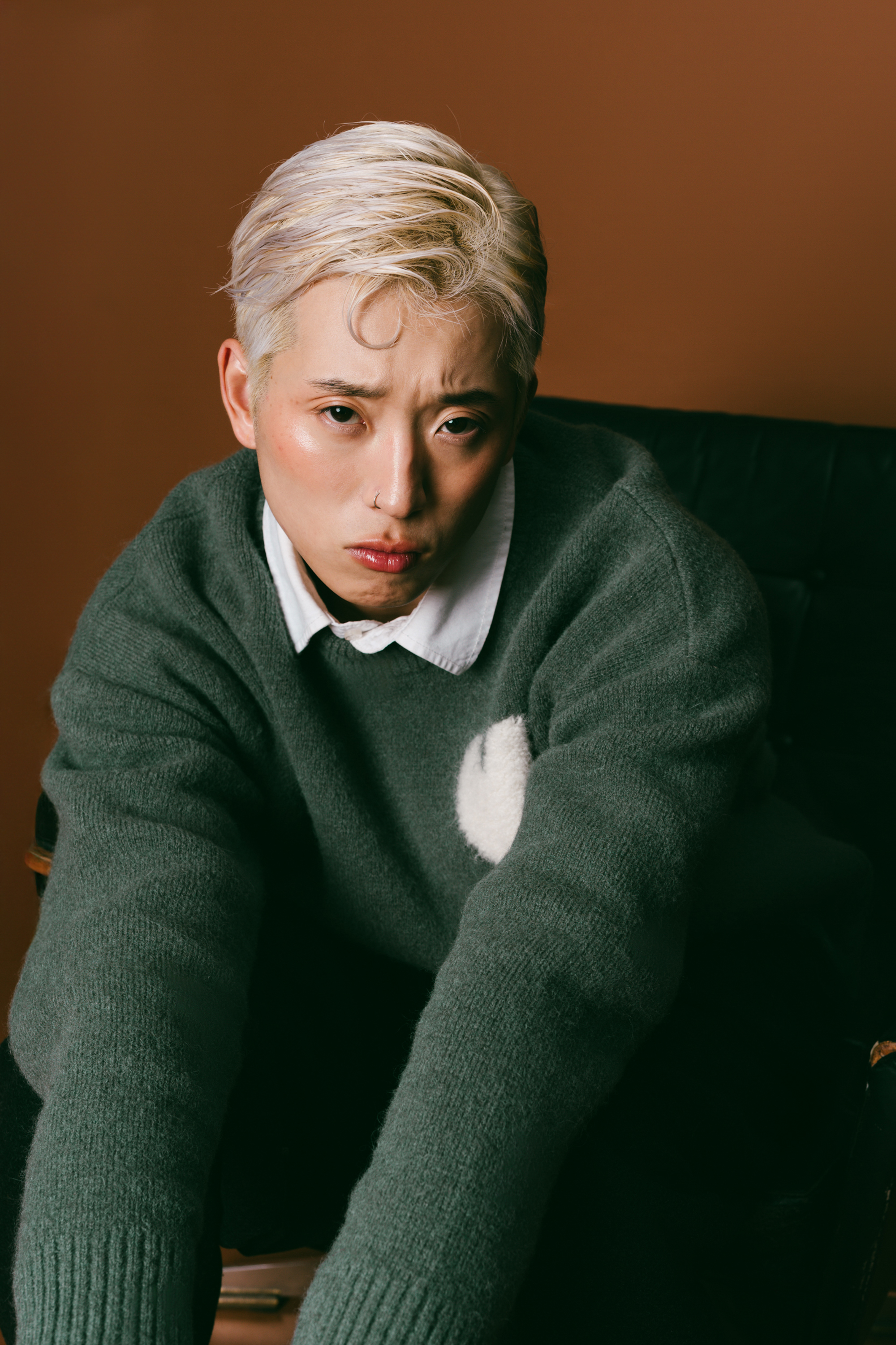 Young Chan, fashion model with 2a Talent Agency in Zurich, showcasing a contemporary look in a professional photoshoot.