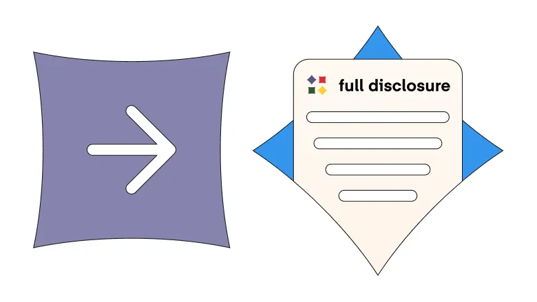 Full disclosure newsletter graphic