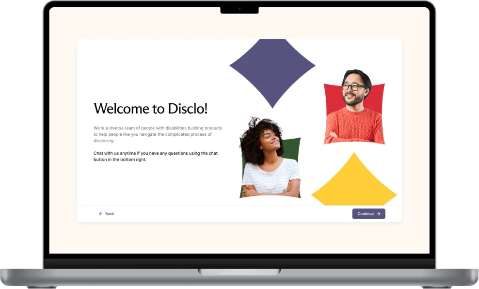 Disclo's employer dashboard
