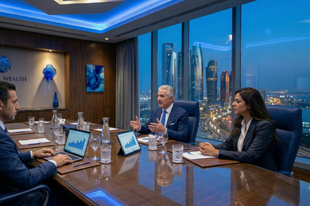 image of an individual typing on a laptop (for a productivity tools business)