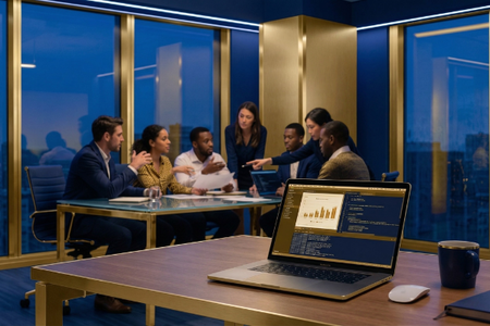 image of consulting session in progress for a hr tech