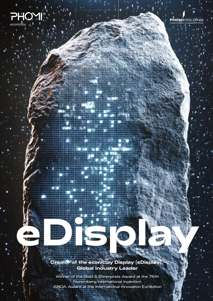 Корица на брошурата eDisplay на PHOMI