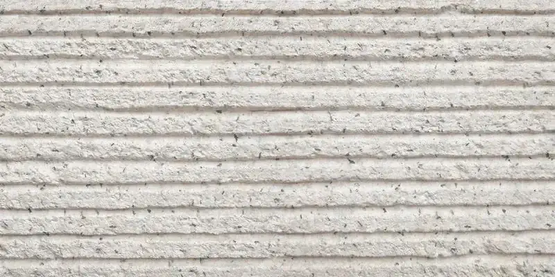 Flat Linear Stone — New White Sesame