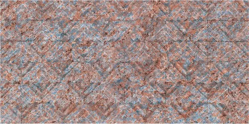 Stackle Square — Multi-Color Rust