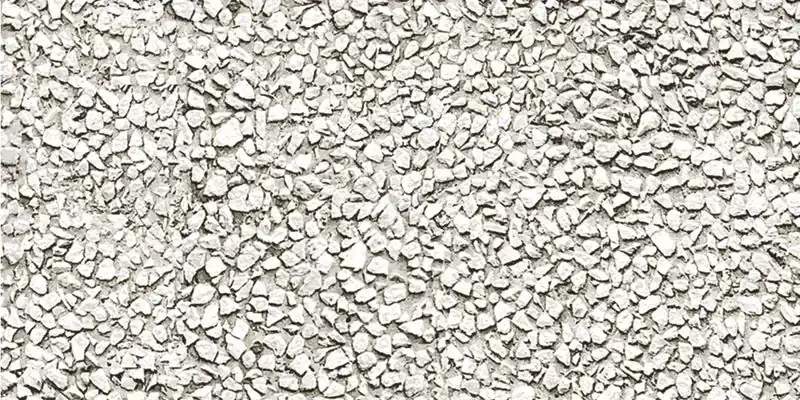 Bush Hammered — Washed Out White
