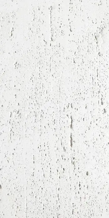 Coral Travertine — Plain White