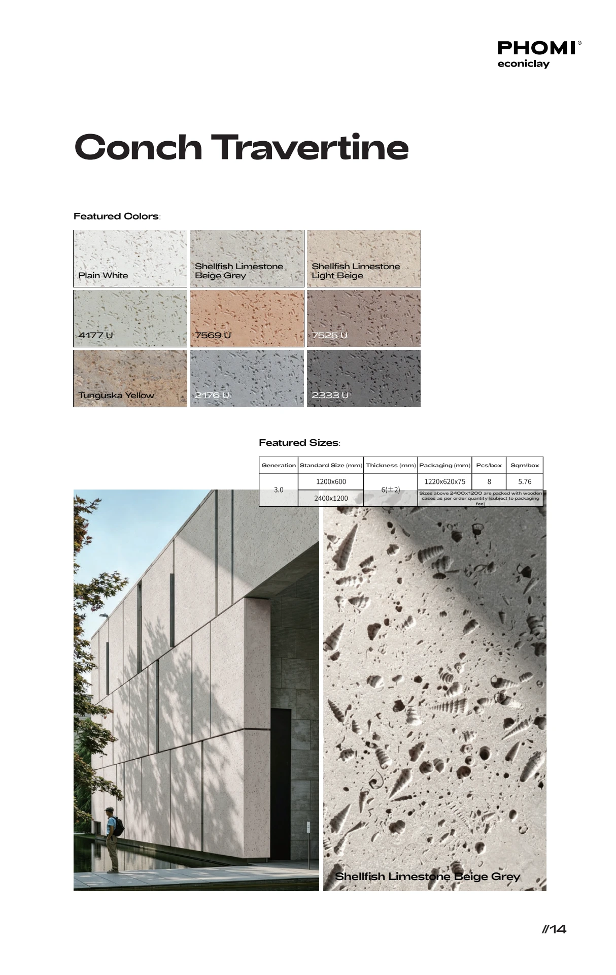 Conch Travertine, Stone Resonance, страница 14