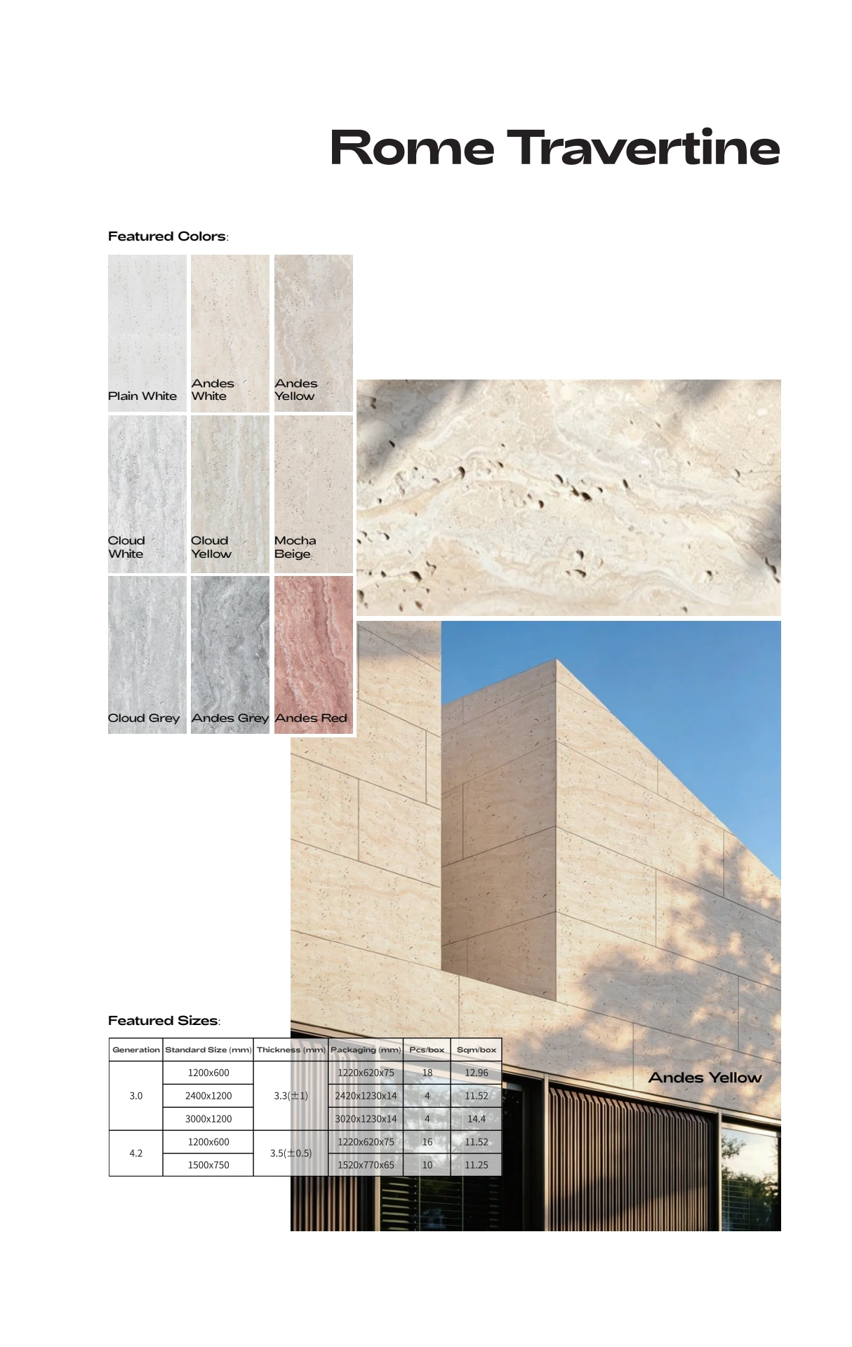 Rome Travertine, Stone Resonance, страница 7