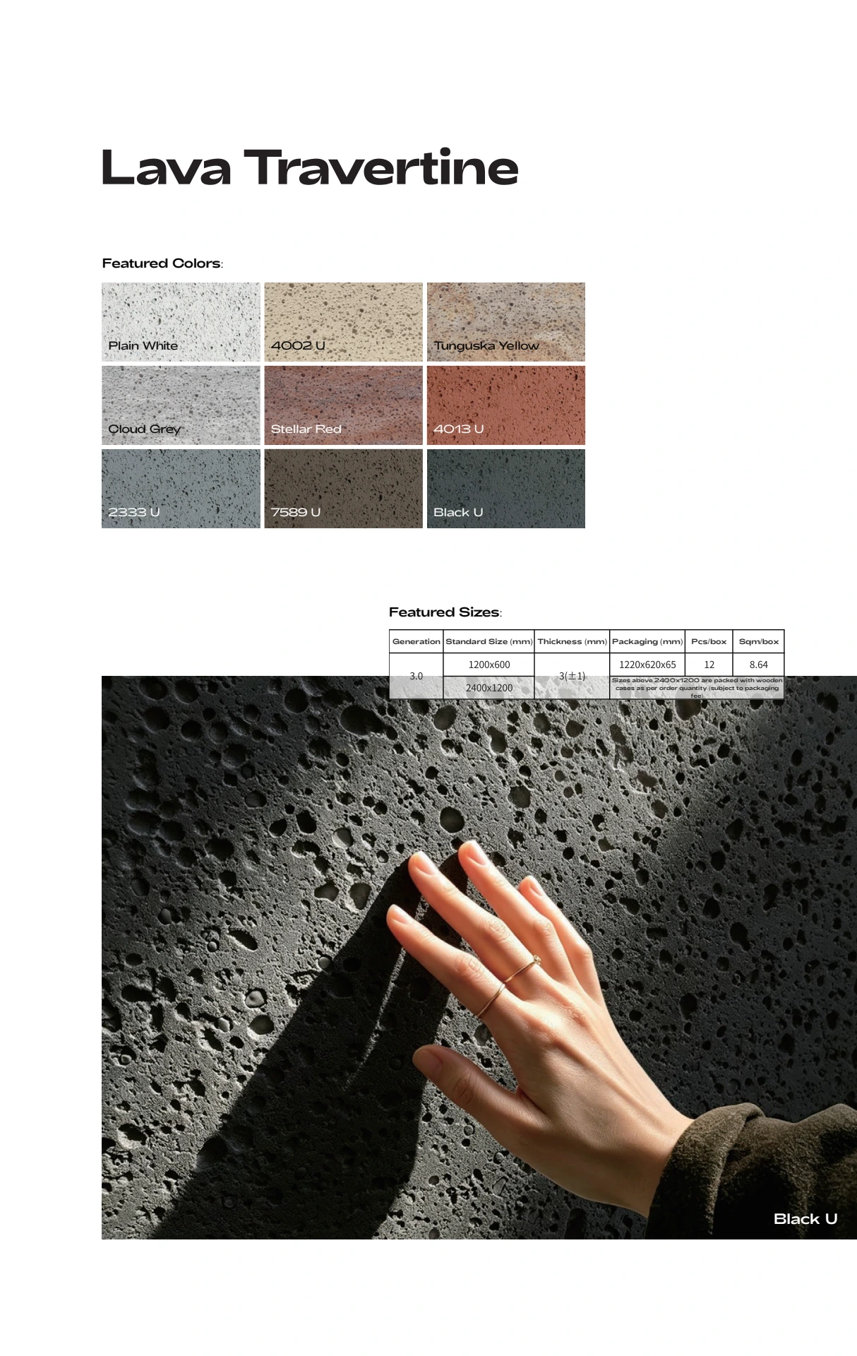 Lava Travertine, Stone Resonance, страница 13