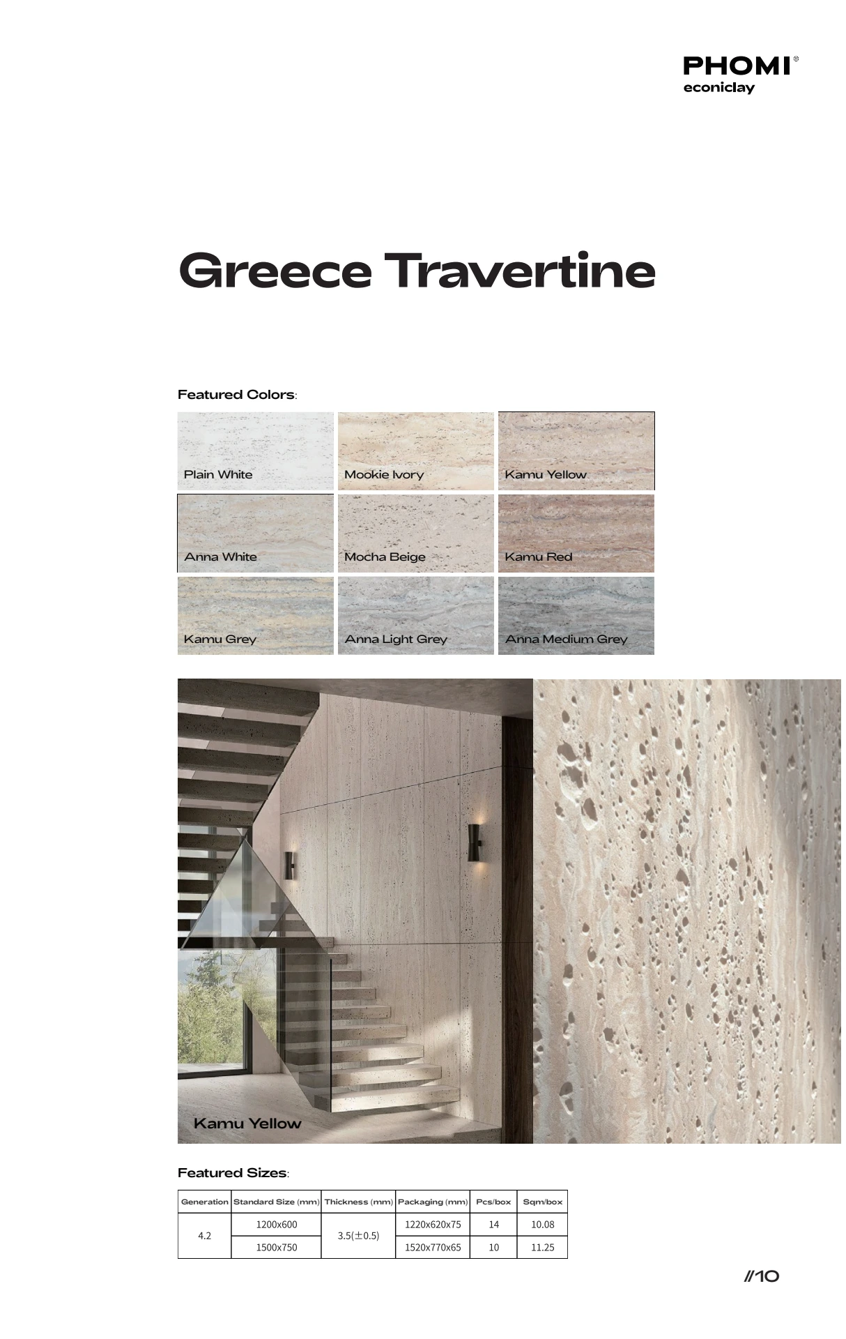 Greece Travertine, Stone Resonance, страница 10