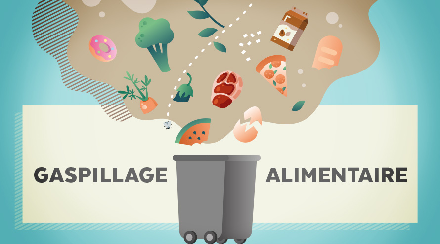 La lutte contre le gaspillage alimentaire